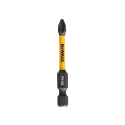 Set 2 biti pentru insurubare de impact, DeWalt Flextorq DT70532T-QZ, profil Phillips, PH 2, 57 mm