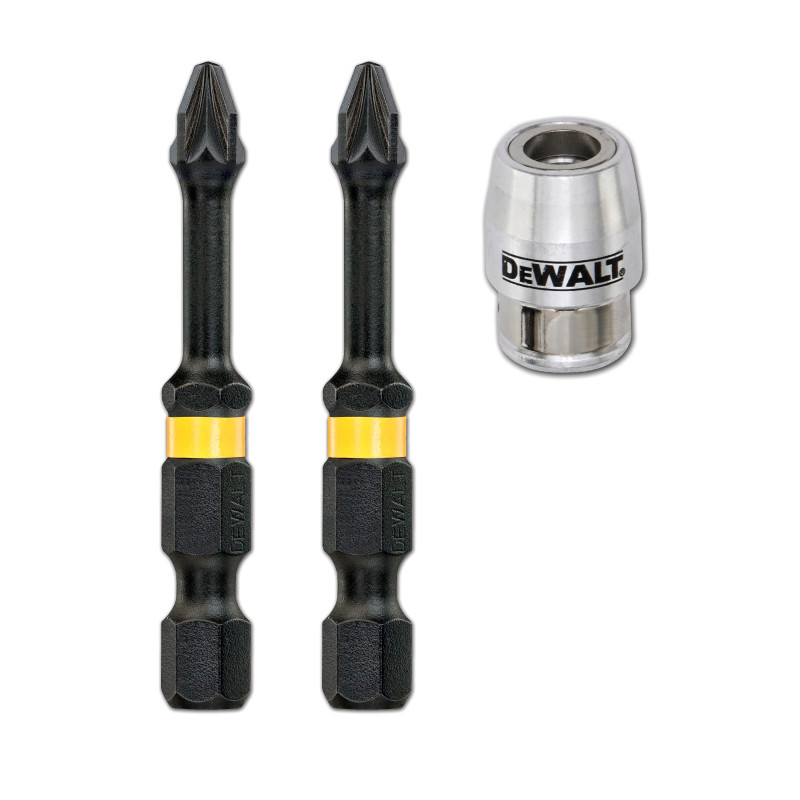 Set 2 biti pentru insurubare, DeWalt DT70535T, profil Pozidriv, PZ2, 50 mm Set 2 biti pentru insurubare, DeWalt DT70535T, profil Pozidriv, PZ2, 50 mm