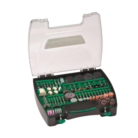 Set 200 accesorii pentru minifreza, Hikoki 753948