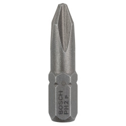 Set 3 biti pentru insurubare, Bosch XH, profil Phillips, PH2, 25 mm