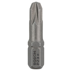 Set 3 biti pentru insurubare, Bosch XH, profil Pozidriv, PZ3, 25 mm