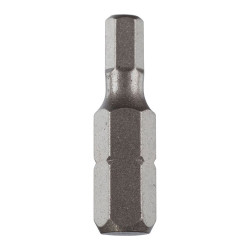 Set 3 biti pentru insurubare, Kronus 900530, profil hexagonal, HX4, 25 mm