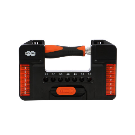 Set 38 accesorii pentru insurubare Holzer