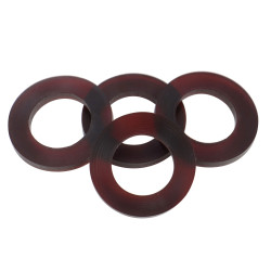 Set 4 garnituri cauciuc, pentru racord flexibil gaz, 3/4"