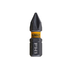 Set 5 biti pentru insurubare de impact, DeWalt Flextorq DR7993T-QZ, profil Phillips, PH1, 25 mm