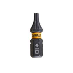 Set 5 biti pentru insurubare de impact, DeWalt Flextorq DT7379T-QZ, profil Torx, T10, 25 mm