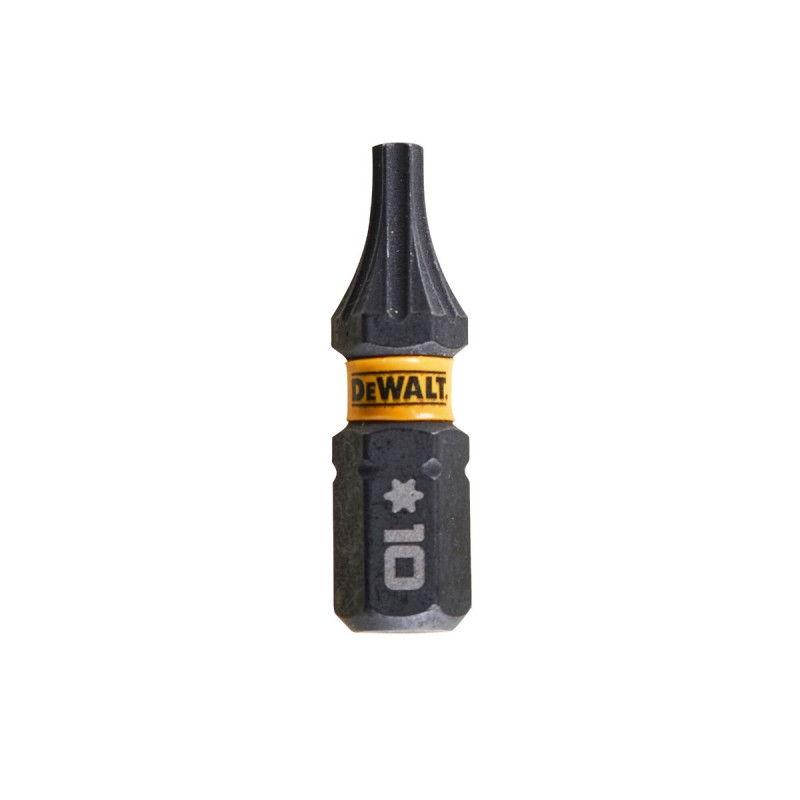 Set 5 biti pentru insurubare de impact, DeWalt Flextorq DT7379T-QZ, profil Torx, T10, 25 mm