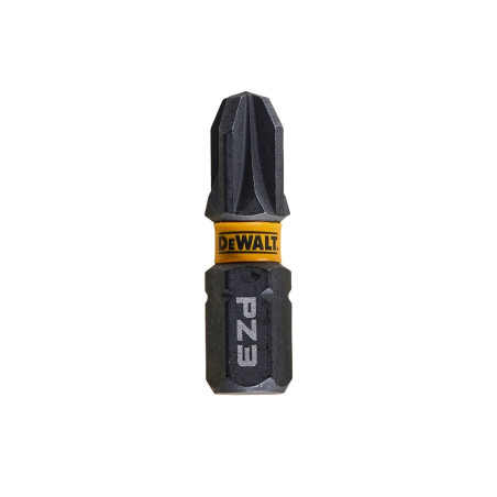 Set 5 biti pentru insurubare de impact, DeWalt Flextorq DT7388T-QZ, profil Pozidriv, PZ3, 25 mm