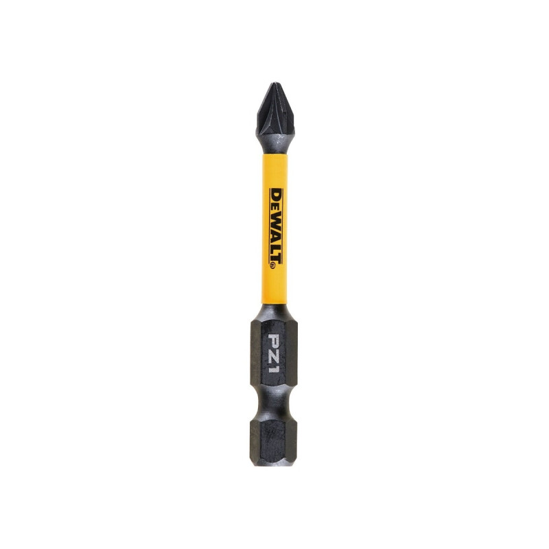 Set 5 biti pentru insurubare de impact, DeWalt Flextorq DT7390T-QZ, profil Pozidriv, PZ1, 57 mm Set 5 biti pentru insurubare de impact, DeWalt Flextorq DT7390T-QZ, profil Pozidriv, PZ1, 57 mm