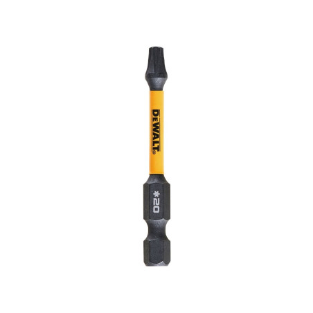 Set 5 biti pentru insurubare de impact, DeWalt Flextorq DT7395T-QZ, profil Torx, T20, 57 mm
