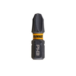 Set 5 biti pentru insurubare de impact, DeWalt Flextorq DT7995T-QZ, profil Phillips, PH3, 25 mm