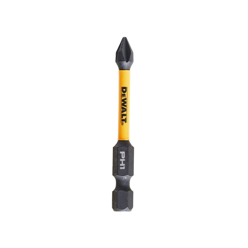 Set 5 biti pentru insurubare de impact, DeWalt Flextorq DT7997T-QZ, profil Phillips, PH1, 57 mm Set 5 biti pentru insurubare de impact, DeWalt Flextorq DT7997T-QZ, profil Phillips, PH1, 57 mm