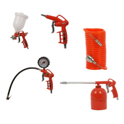 Set 5 piese aer comprimat, Panzer FS-5000GA