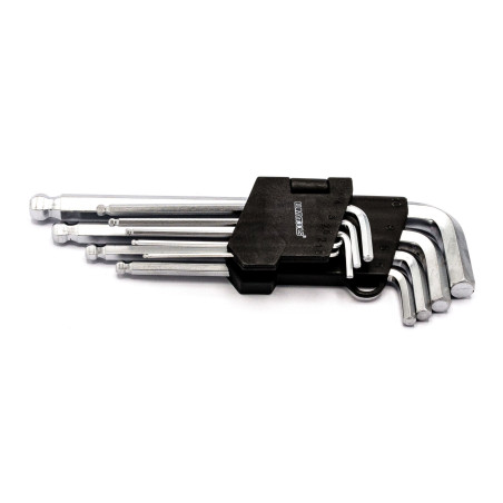 Set 9 chei hexagonale, Lumytools LT56477, 1.5 - 10 mm