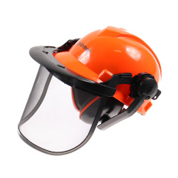 Set casca de protectie Grunman M-5009, cu viziera si casti