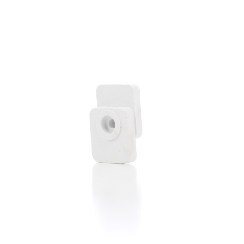 Set cleme, pentru fixare oglinzi, din plastic alb, set 8 bucati Set cleme, pentru fixare oglinzi, din plastic alb, set 8 bucati