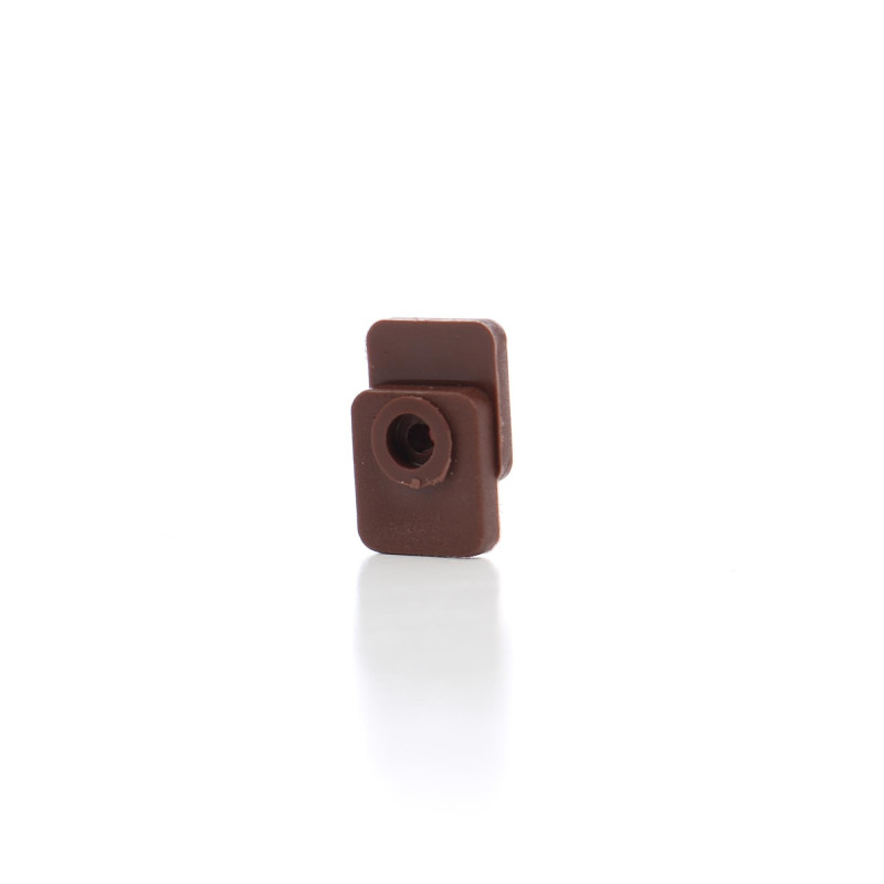 Set cleme, pentru fixare oglinzi, din plastic maro, set 8 bucati Set cleme, pentru fixare oglinzi, din plastic maro, set 8 bucati