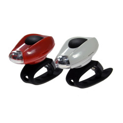 Set lumini bicicleta, Good Bike, lampa fata, lampa spate, 2 leduri