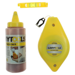 Set Lumytools LT17505 cu fir trasare, 30 m + creta