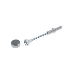 Set montaj vas WC, Easy-Fix DPL0670, argintiu