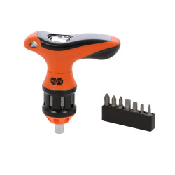 Set surubelnita cu clichet Holzer 575116 + accesorii