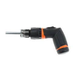 Set surubelnita cu clichet si 12 accesorii, Holzer 576113
