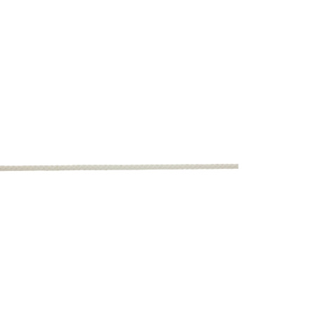 Sfoara din bumbac, alba, 6 mm