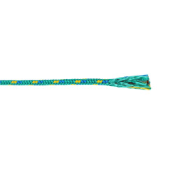 Sfoara poliester, tesuta, verde, 4 mm