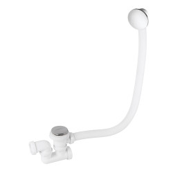 Sifon pentru cada, Wirquin 34760517RO, cu preaplin si ventil quick-clack, 70 cm