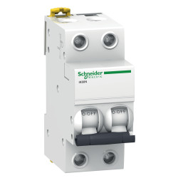Siguranta automata modulara Schneider Electric iK60 A9K24216, 2P, 16 A, curba C