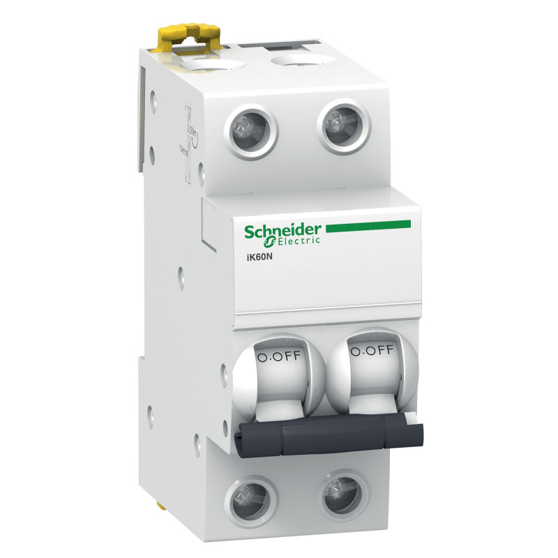 Siguranta automata modulara Schneider Electric iK60 A9K24216, 2P, 16 A, curba C Siguranta automata modulara Schneider Electric iK60 A9K24216, 2P, 16 A, curba C