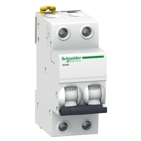 Siguranta automata modulara Schneider Electric iK60 A9K24216, 2P, 16 A, curba C