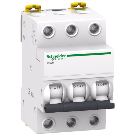 Siguranta automata modulara Schneider Electric iK60 A9K24325, 3P, 25 A, curba C