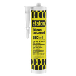 Silicon universal Etalon, alb, interior / exterior, 280 ml