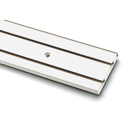 Sina perdea tavan cu 2 canale, GK 2 8386, PVC, alb, 350 cm