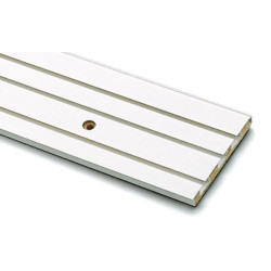 Sina perdea tavan cu 3 canale, GK 3 8393, PVC, alb, 210 cm