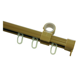 Sina perdea tavan U 2801, metal, bej, 130 cm