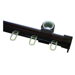 Sina perdea tavan U 878, metal, bronz, 290 cm