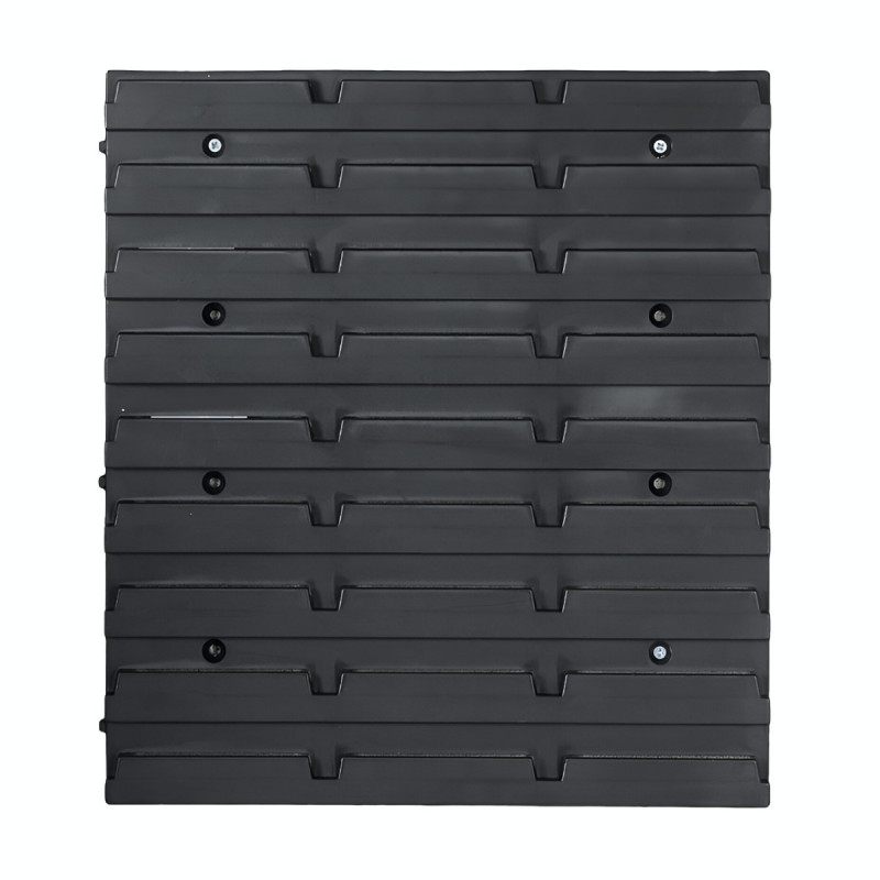 Sistem cu fixare pe perete, Patrol 350, negru, 385 x 350 x 20 mm