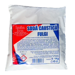 Soda caustica fulgi Kynita, calitatea a II-a, 70%, 1 kg