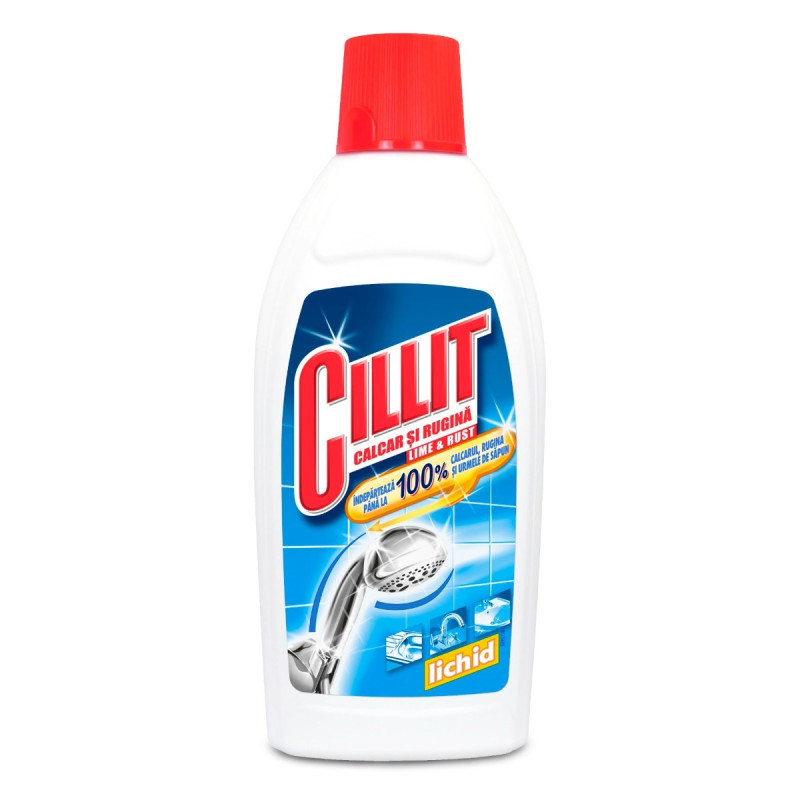 Solutie anticalcar pentru baie si bucatarie Cilit 450 ml