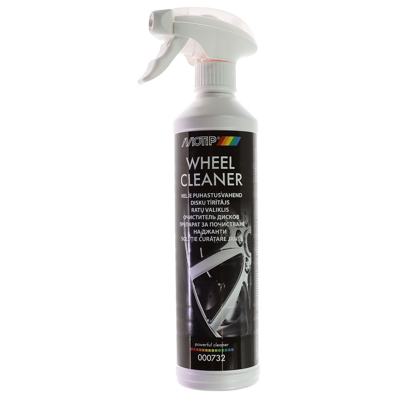 Solutie auto, pentru curatare jante, Motip Wheel Cleaner, 500 ml