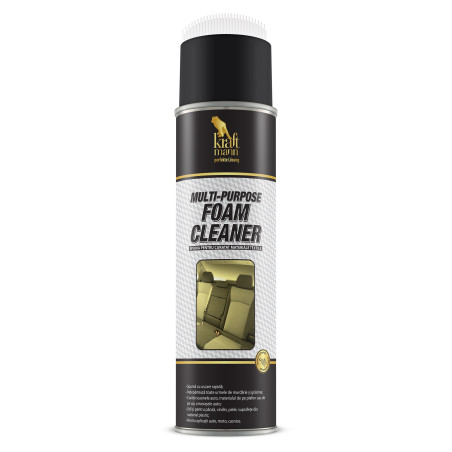 Solutie auto, spuma, pentru suprafete textile, Kraftmann, 650 ml