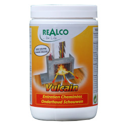 Solutie curatare funingine cos fum soba si semineu, Realco Vulcain, 1 kg