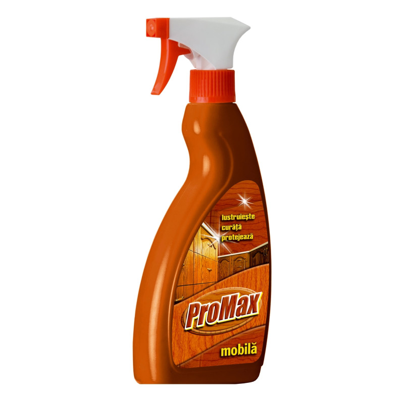 Solutie curatare mobila clasica cu pulverizator Promax 500 ml Solutie curatare mobila clasica cu pulverizator Promax 500 ml