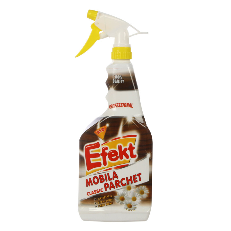 Solutie curatare mobila si parchet cu pulverizator Efekt 750 ml