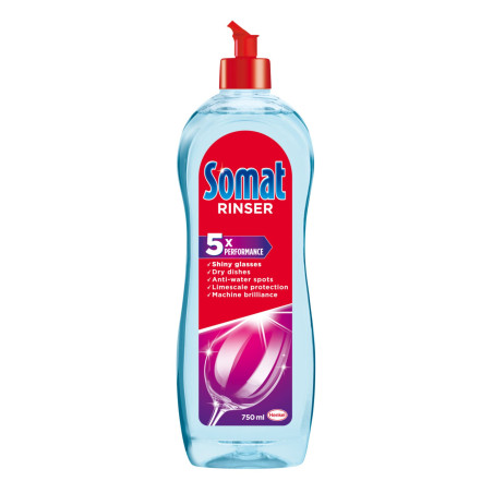 Solutie de clatire pentru masina de spalat vase Somat, 750 ml