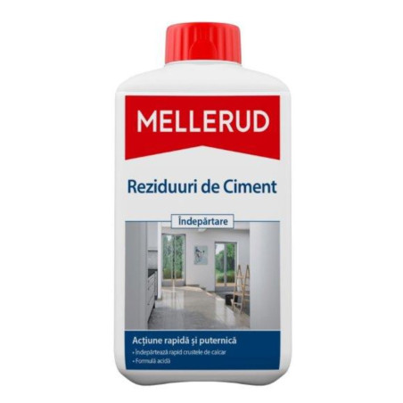 Solutie de indepartat urmele de ciment, Mellerud, 1 L