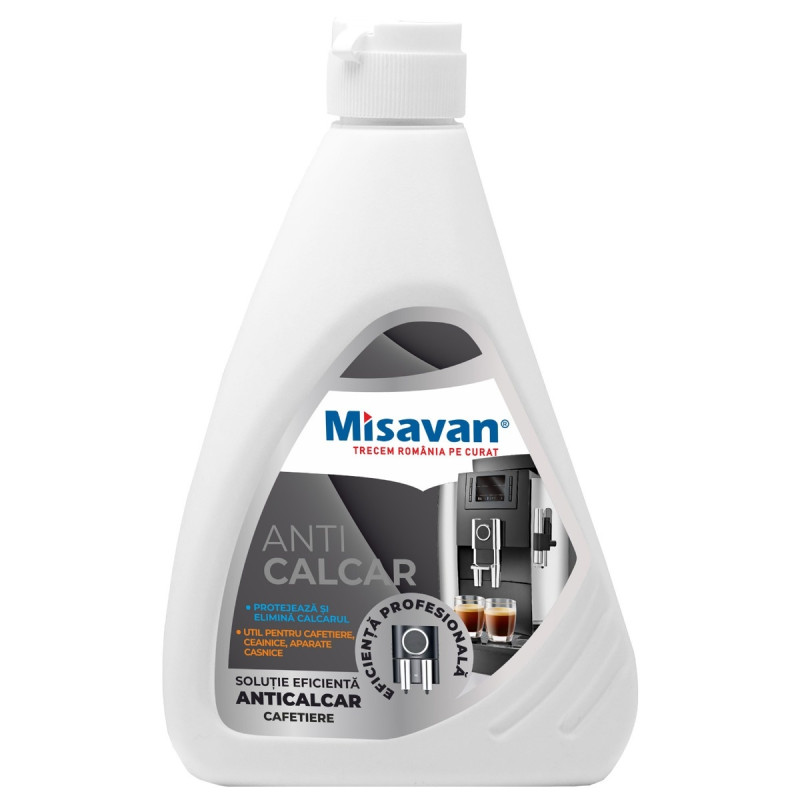 Solutie decalcifiere aparat cafea, Misavan, 500 ml