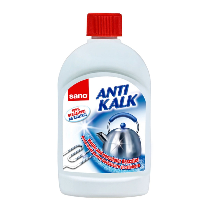 Solutie decalcifiere aparate electrocasnice, Sano Anti Kalk, 500 ml Solutie decalcifiere aparate electrocasnice, Sano Anti Kalk, 500 ml
